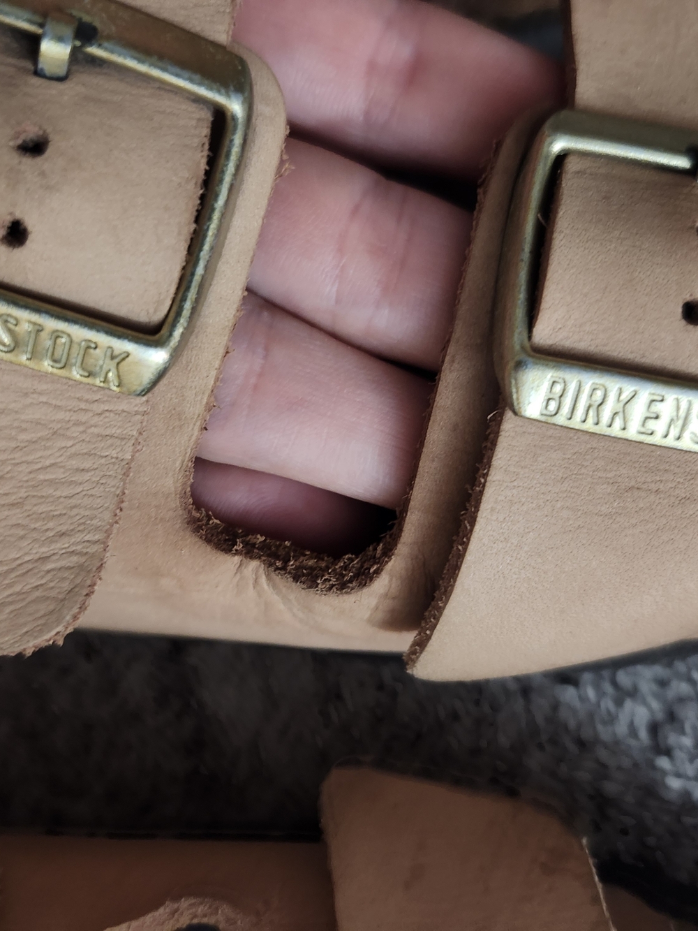 Birkenstock, Old Rose, 41 Soft Footbed, Narrow, Arizona, Premium Leather - Picture 6 of 11